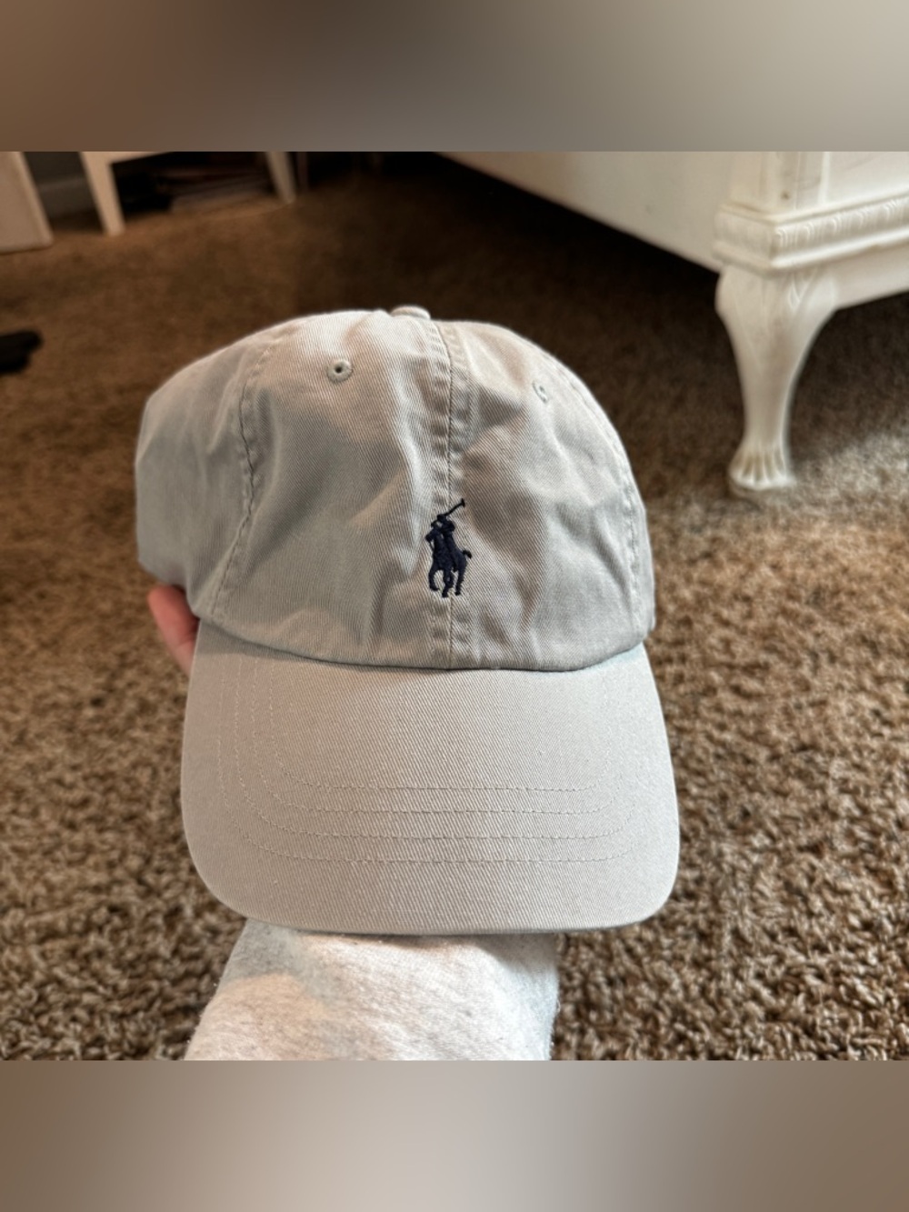 Polo by Ralph Lauren Grey & Navy Hat